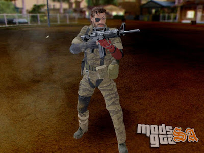 Venom Snake - Metal Gear Solid V para GTA San Andreas